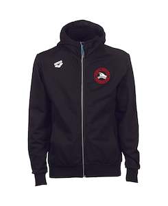 Roskill Masters Swim Club: Roskill Masters Unisex Team Hooded Jacket Panel - Black