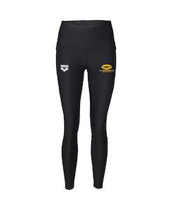 Mt Wellington Swimming Club: Mt Wellington Team Women's Panel Tights - Black