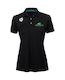 Ashburton Women's Solid Polo - Black