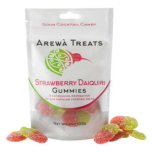 Cocktail: Strawberry Daiquiri Gummies