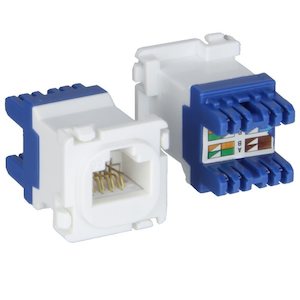 Products: Clipsal Style Jack for cat 6 yellow