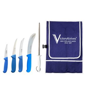 Products: Victory Knives & Cambrian Steel Wrap Set, Blue • Argus