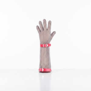 Products: Reton Stainless Steel Mesh Cuff Glove, 22cm • Argus