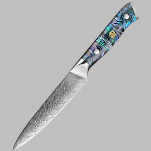 Products: Argus Abalone Handle Utility Knife, 5″ • Argus