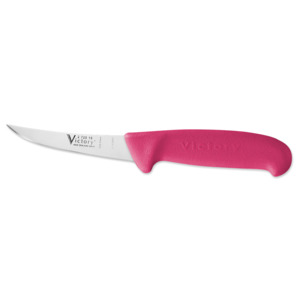 Products: Victory Knives Short Curved Boning Knife, Pink, 10cm • Argus