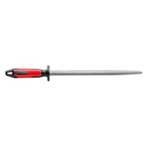 Products: F.Dick Sharpening Steel, Regular Cut, Red 12" Round • Argus