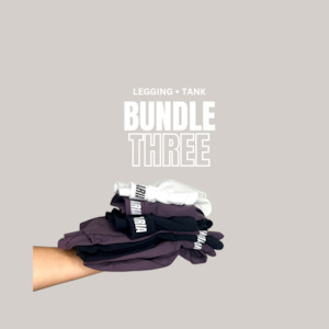 Custom Bundle: BUNDLE THREE - LEGGING + TANK