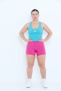 All Tops: Essentials Tank - Cyan