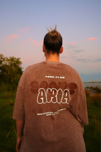 Oversized Tee: Fade Tee - Brown (LIMITED EDITION)