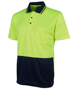 Products: HI VIS JACQUARD NON CUFF POLO Aria Discount