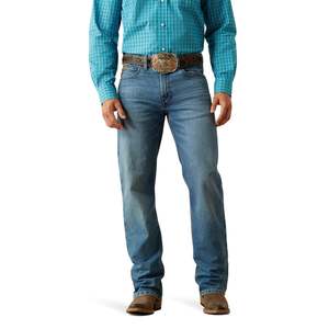 Denim: M2 Traditional Relaxed Arcadia Boot Cut Jeans