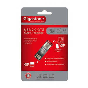 Memory Cards: Gigastone U102 Micro USB Card Reader