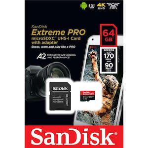 Sandisk Micro SD Card Extreme Pro - 32GB-256GB