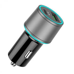 Chargers: Pronto Type-C & USB Quick Car Charger