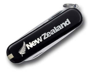 58mm Classic Collection: VICTORINOX CLASSIC NZ FERN BLACK 0.62233