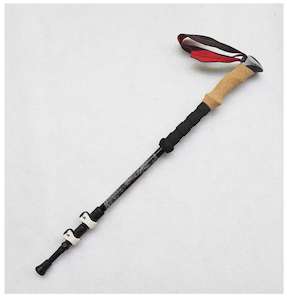 Hiking Walking Poles: High Trek Summit 100% Carbon Fibre Walking Pole