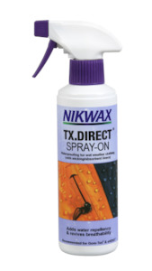 Waterproofing: Nikwax TX Direct Spray On (Size Options)