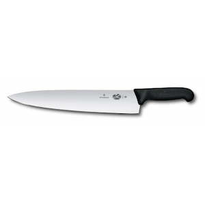 Victorinox Large Knives: Victorinox Carving Knife 5.2003 31cm Black Handle