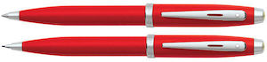 Sheaffer Ferrari Licensed Pens: Sheaffer Ferrari 100 Red Ballpoint and Mechanical Pencil Set