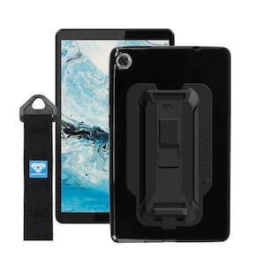 PXS-LN-M8HD | LENOVO TAB M8 (HD) TB-8505 | SHOCKPROOF CASE W/ KICKSTAND & HAND S&hellip;