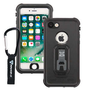 Iphone: MX-AP7-BK IP68 WATERPROOF CASES FOR IPHONE 7/8 WITH CARABINER