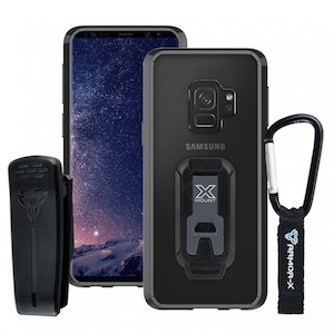 Samsung Galaxy S Series: BX3-S9 | SAMSUNG GALAXY S9 | SHOCKPROOF RUGGED CASE + BELT CLIP & CARABINER