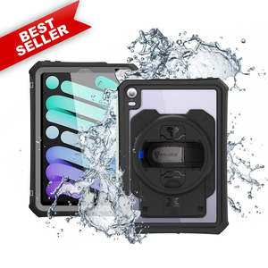Ipad Mini: MAN-iPad-M6PN | iPad mini (A17 Pro) / iPad Mini 6 | IP68 Waterproof, Shock & Dust Proof Case Supports Apple Pencil Pro Wireless Charging