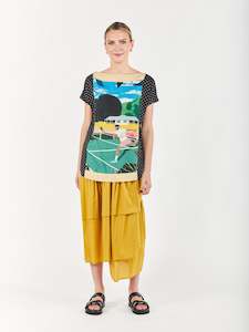 Mania Frill Skirt Tarnish