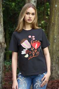 Coop: Stitch Hazel T-Shirt Black