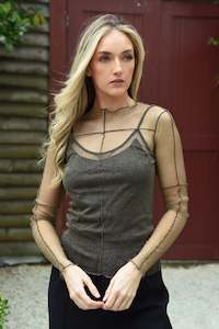 Coop: Spark in the dark Top Khaki