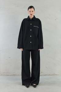 Josefina Denim Shirt Black