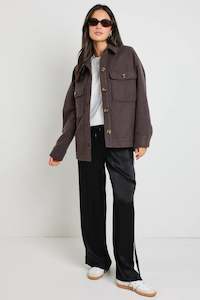 Pinot Chocolate oversized Shacket