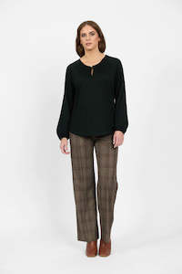 Sale: Merino Round Neck Top Forrest
