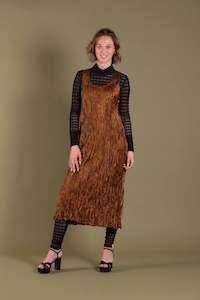 Brooke Dress Burnt Sienna