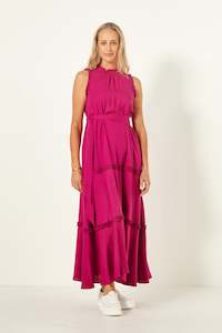 Lemon Tree: Belen Dress Berry