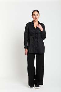 Broadway tie shirt black