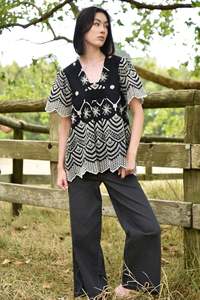 Wave The Day Jean Black