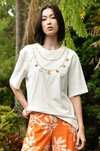 Curate: Charm School T-Shirt White