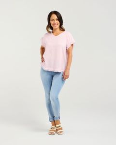 Blouses: Lilah Top Pink
