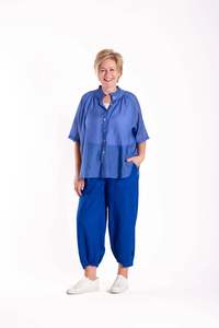 Jellicoe: Delight Blouse Cornflower Blue