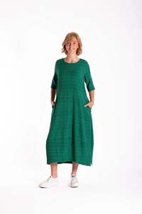 Deeanne Hobbs: Connection Dress Green Texture