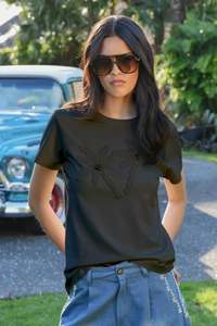 Calm Your Palm Tee Black