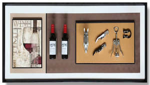 Designer Large Frames With Led Light: In demand - Exquisite 3D Wall Art - Wine Bottles & Openers