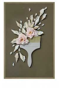 Eye-Catching 3D Frame - Paint Brush Art