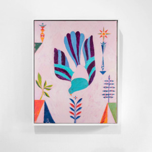 Paintings: Kererū in Flight Original Artwork