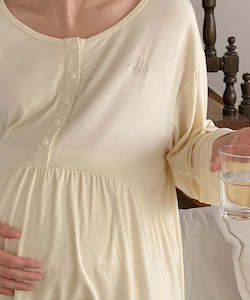 Maternity-Friendly Loungewear - Yellow