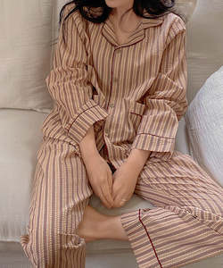 Boho Stripe PJ Set