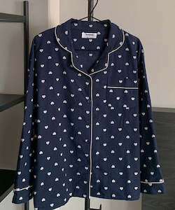 Loveberry Fleece PJ Set – Navy