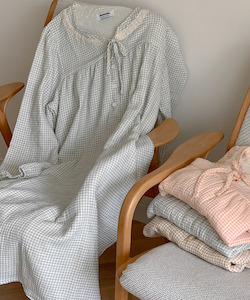 Cottage Garden Nightdress - Blue