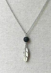 Feather Diffuser Necklace – Price Reduced